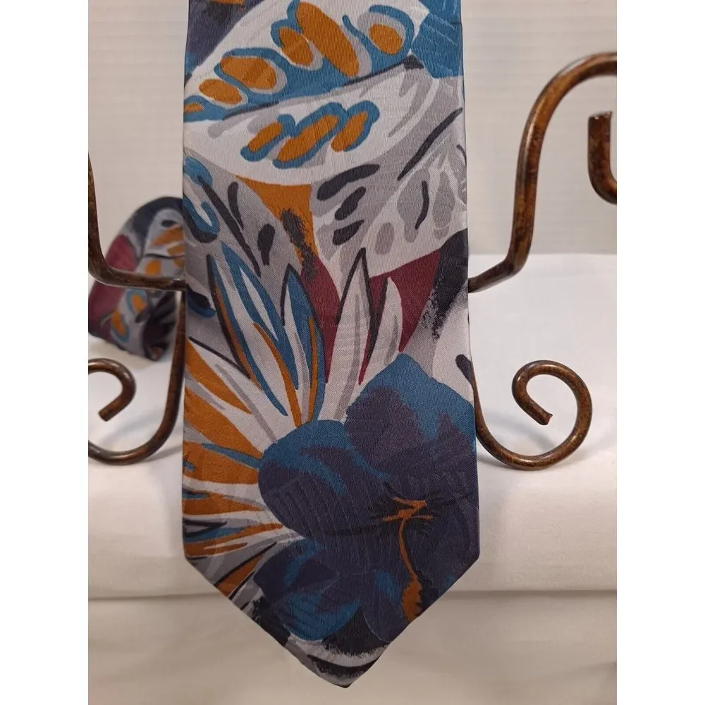 Don Loper of‎ Beverly Hills- Floral Pattern-Multicolor Tie